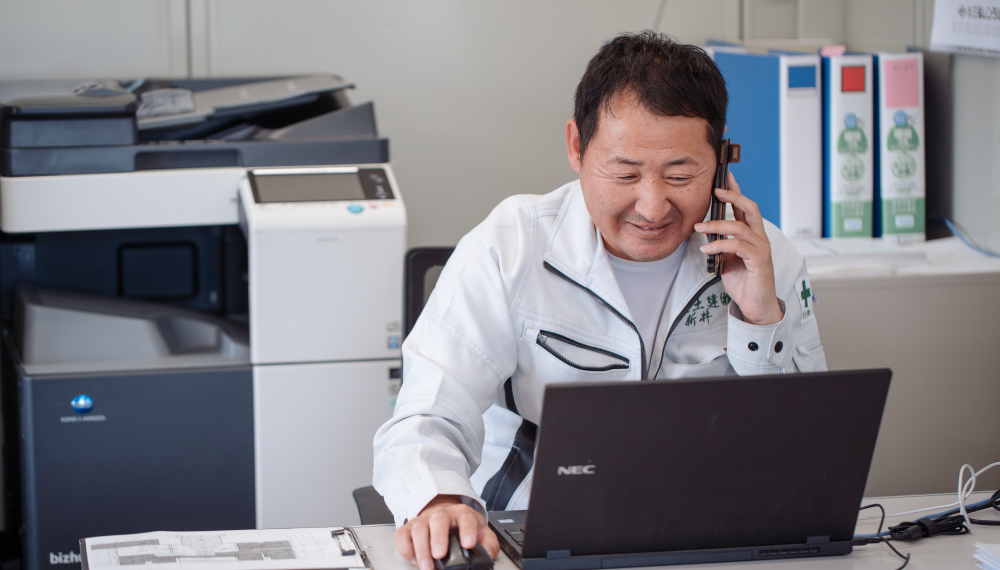 工事部　新井さん